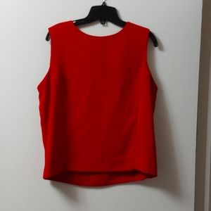 Red blouse